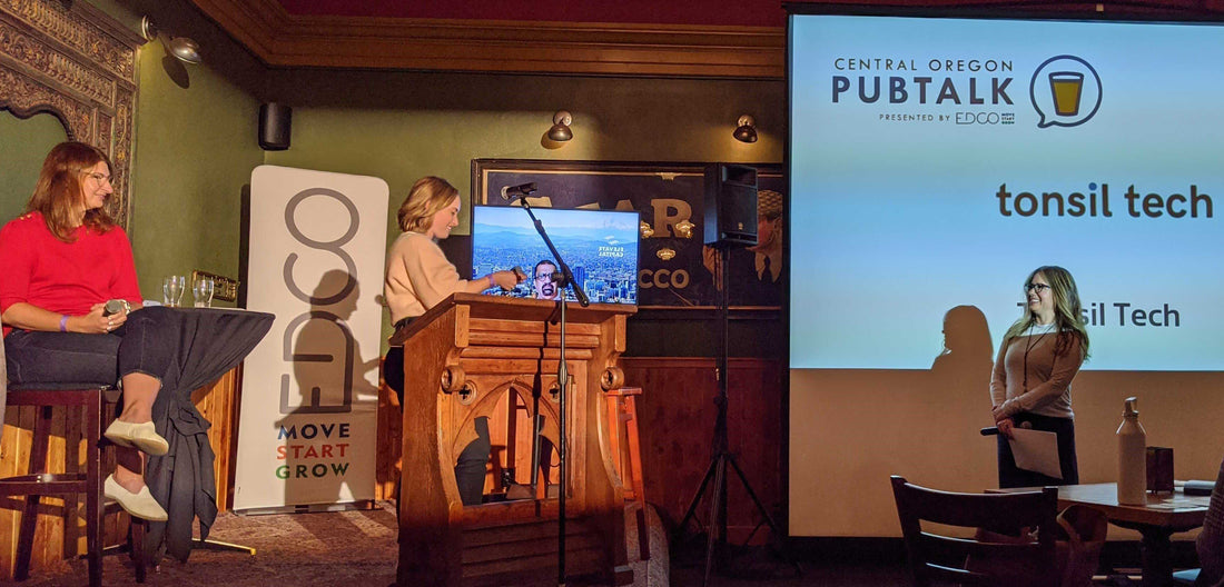 Tonsil Tech Presenting Live at 2020 Bend Venture Conference Top 10