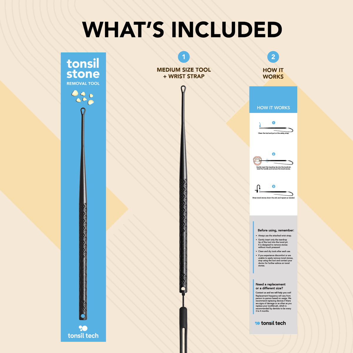 Tonsil Stone Removal Tool Singles