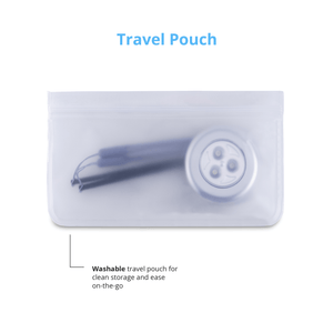 TonsiFIX Tonsil Stone Removal Kit by Tonsil Tech. Travel pouch to keep tonsil stone tool clean on the go